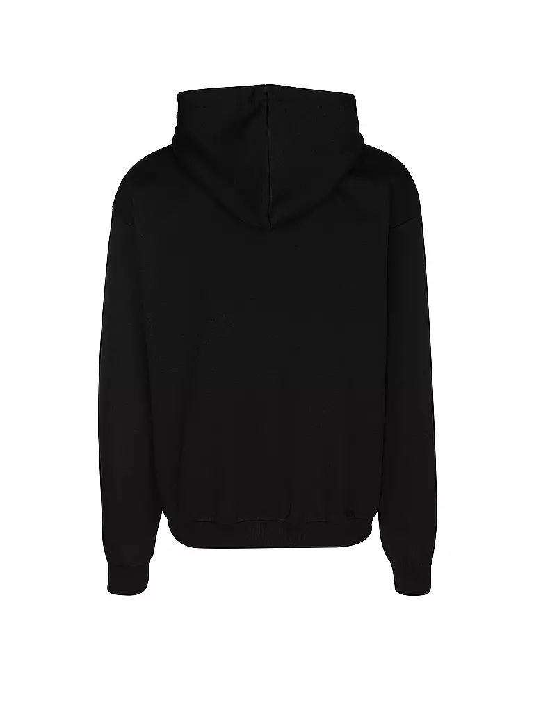 KARL KANI Kapuzensweatjacke schwarz