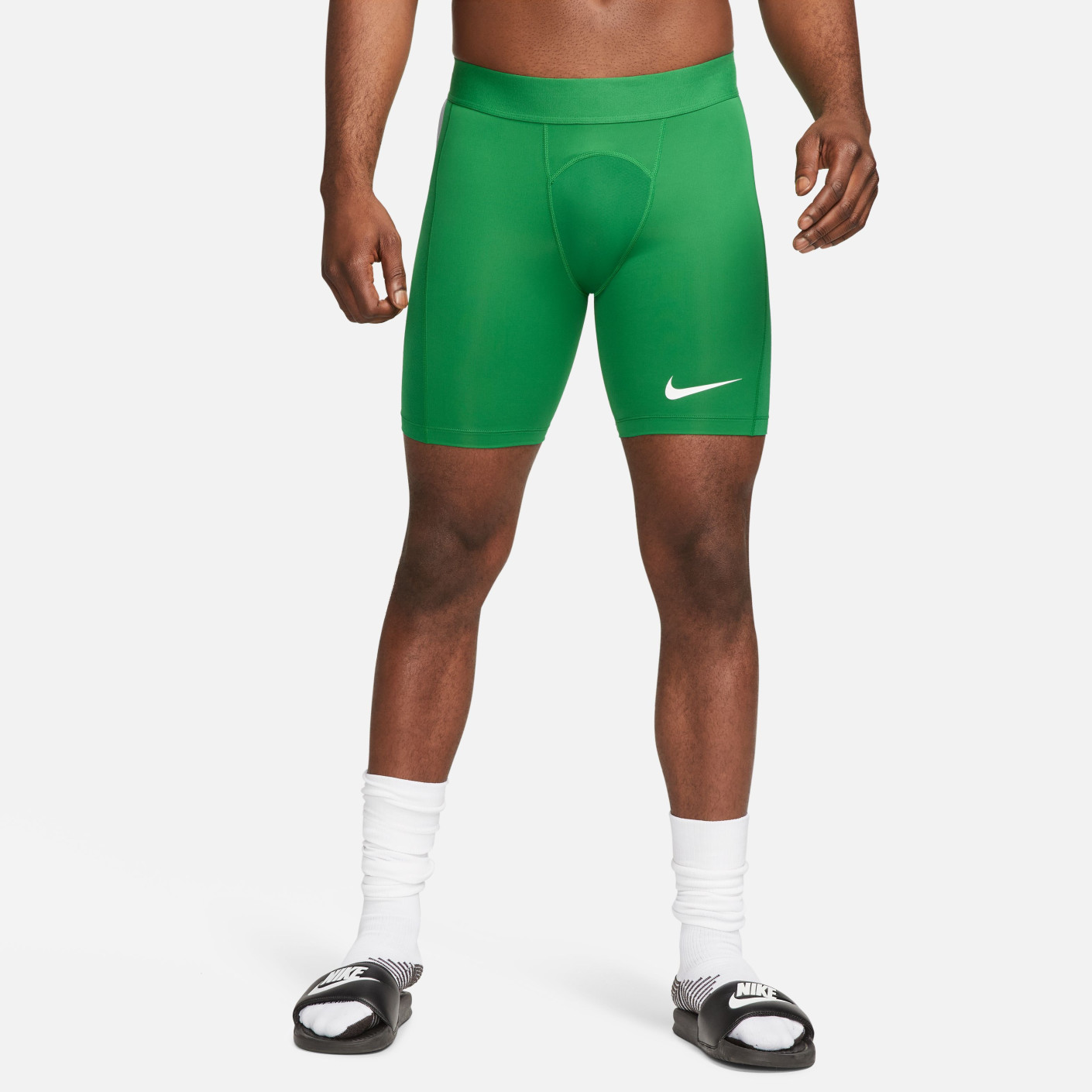 Nike Pro Dri-Fit Strike Slidingbroekje Groen Wit