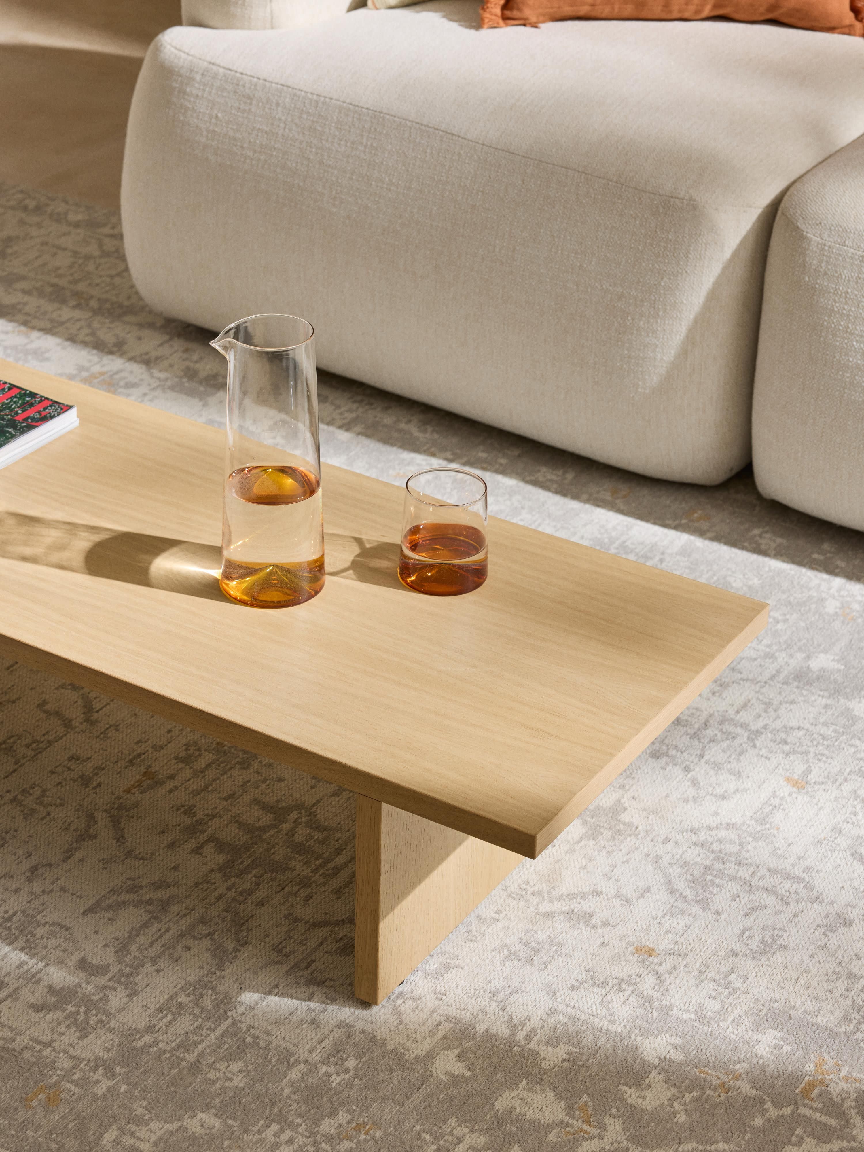 Lage houten salontafel Dako