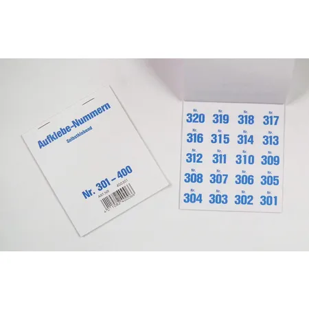 Wolf & Appenzeller 400901 - Gewinn-Aufklebe-Nummern 901-1000