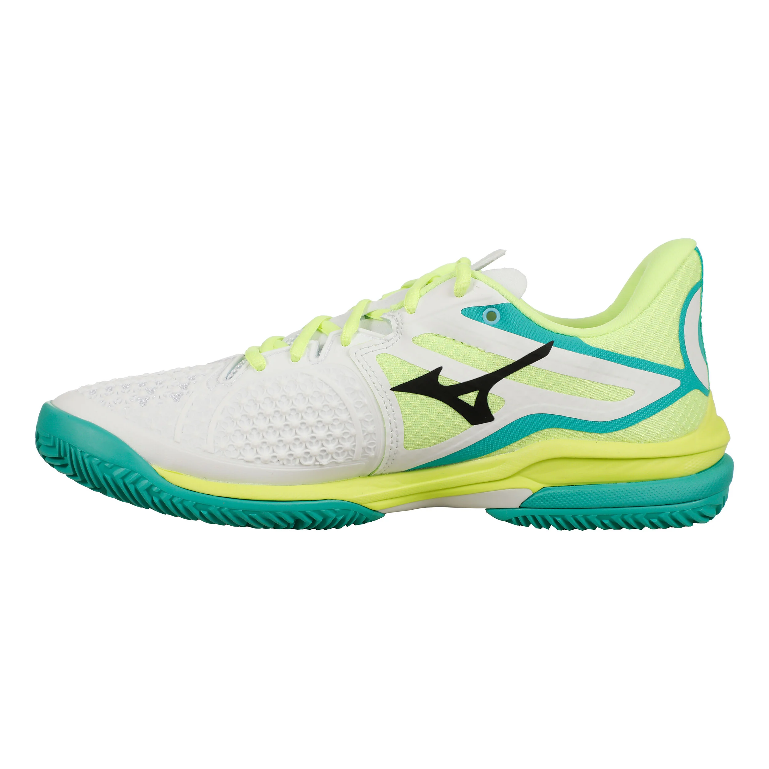 Mizuno Wave Enforce Tour Chaussure Terre Battue Femmes - Blanc , Noir