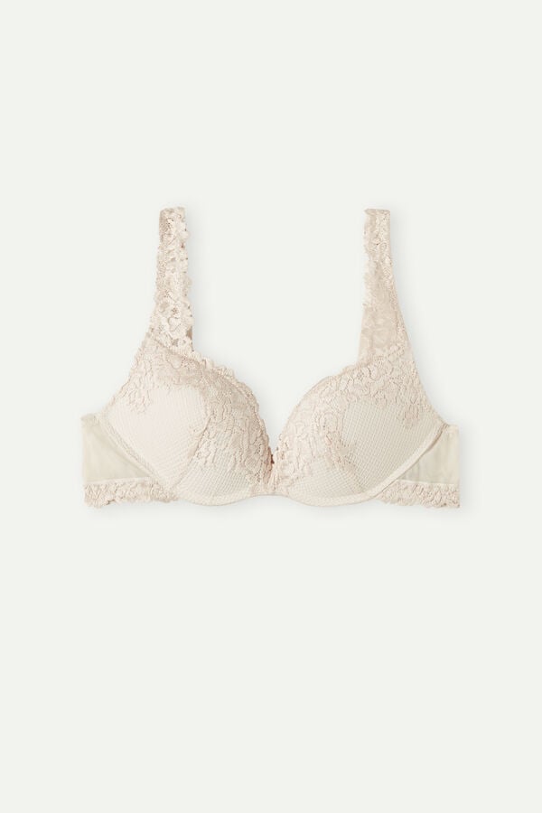 Sutiã Gioia Pretty Flowers Super Push-Up