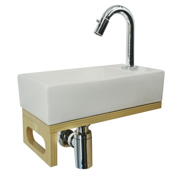 Atlantic Levi houtlook frame voor fonteinset