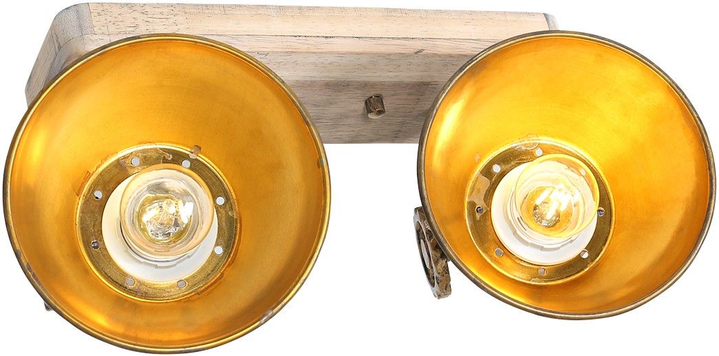 Plafondlamp 7969BR Gearwood Mexlite B27 x D9 cm