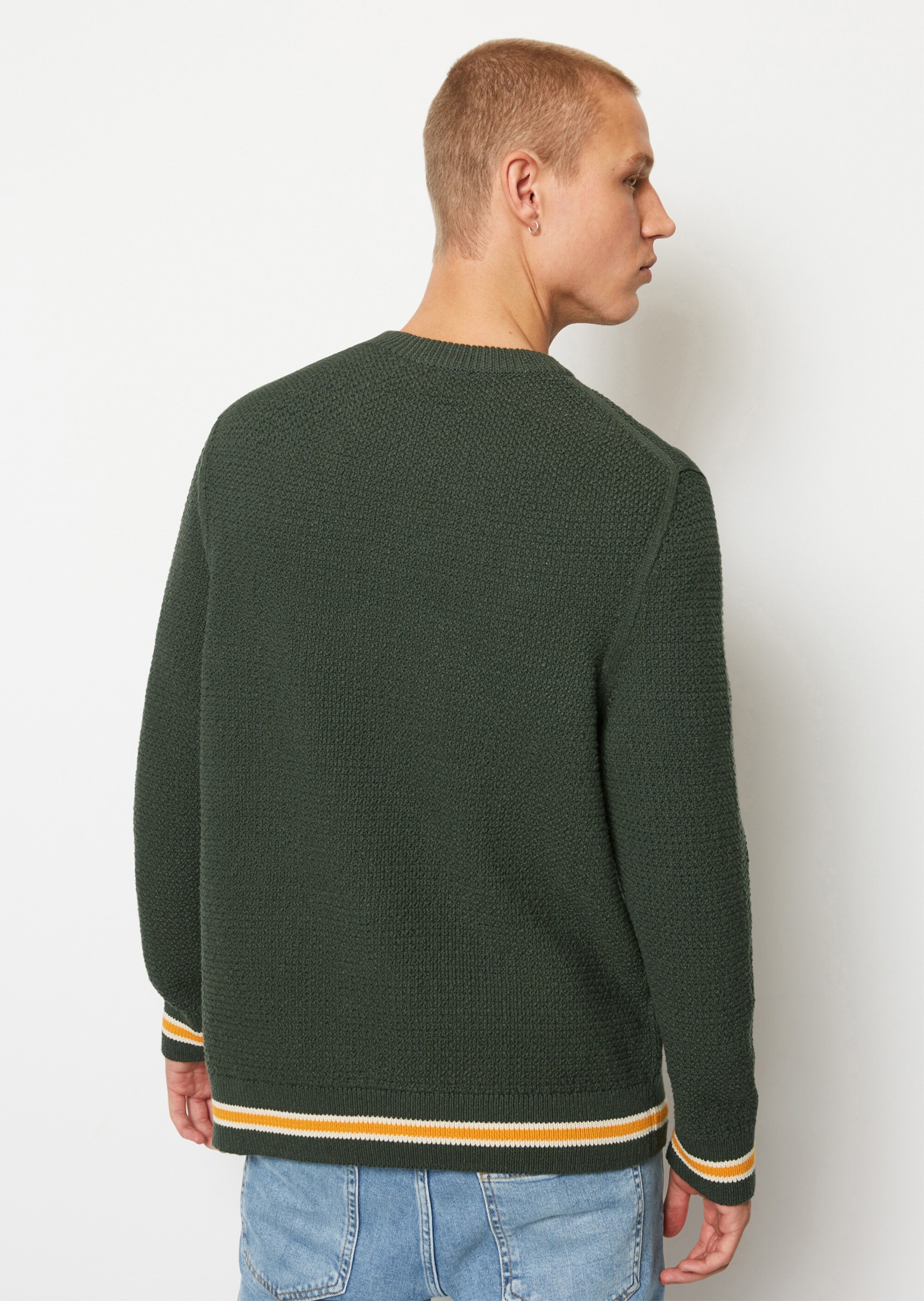 Pullover relaxed mit Reiskorn-Struktur