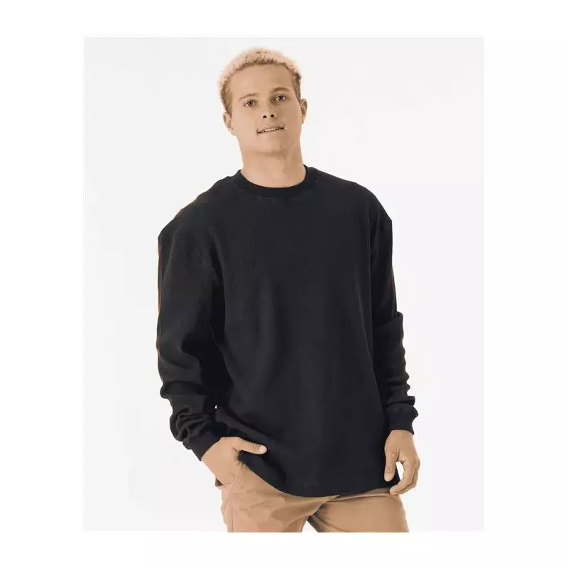 Teeshirt RIPCURL Quality Surf Products Ls Tee Washed Black