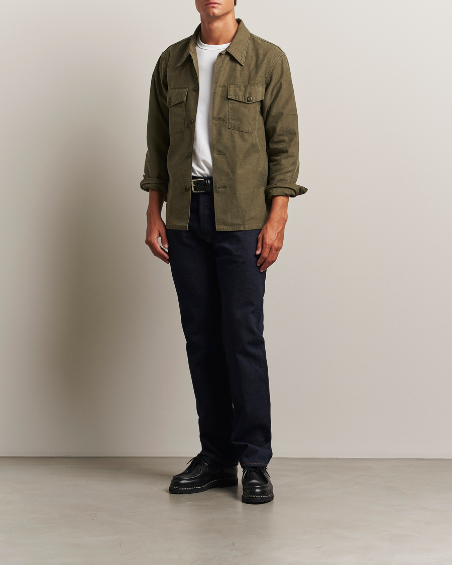 RRL Straight Leg 5-Pocket Denim Once Washed