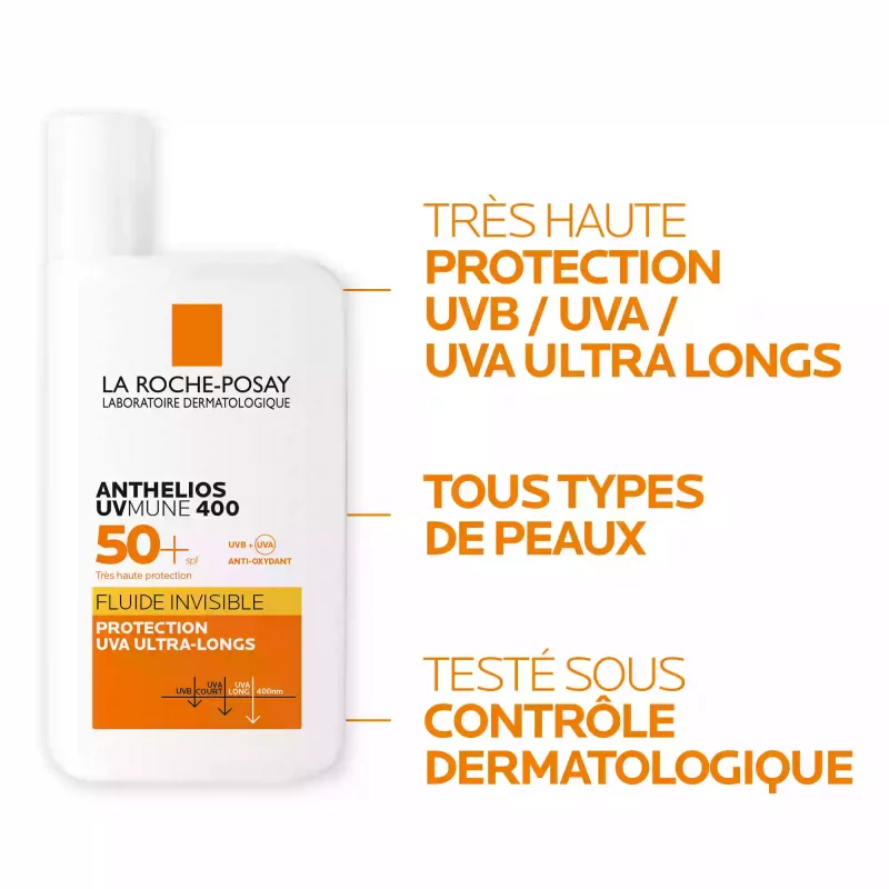 ANTHELIOS UVMUNE 400 Fluide Avec Parfum SPF50+ - 50ml