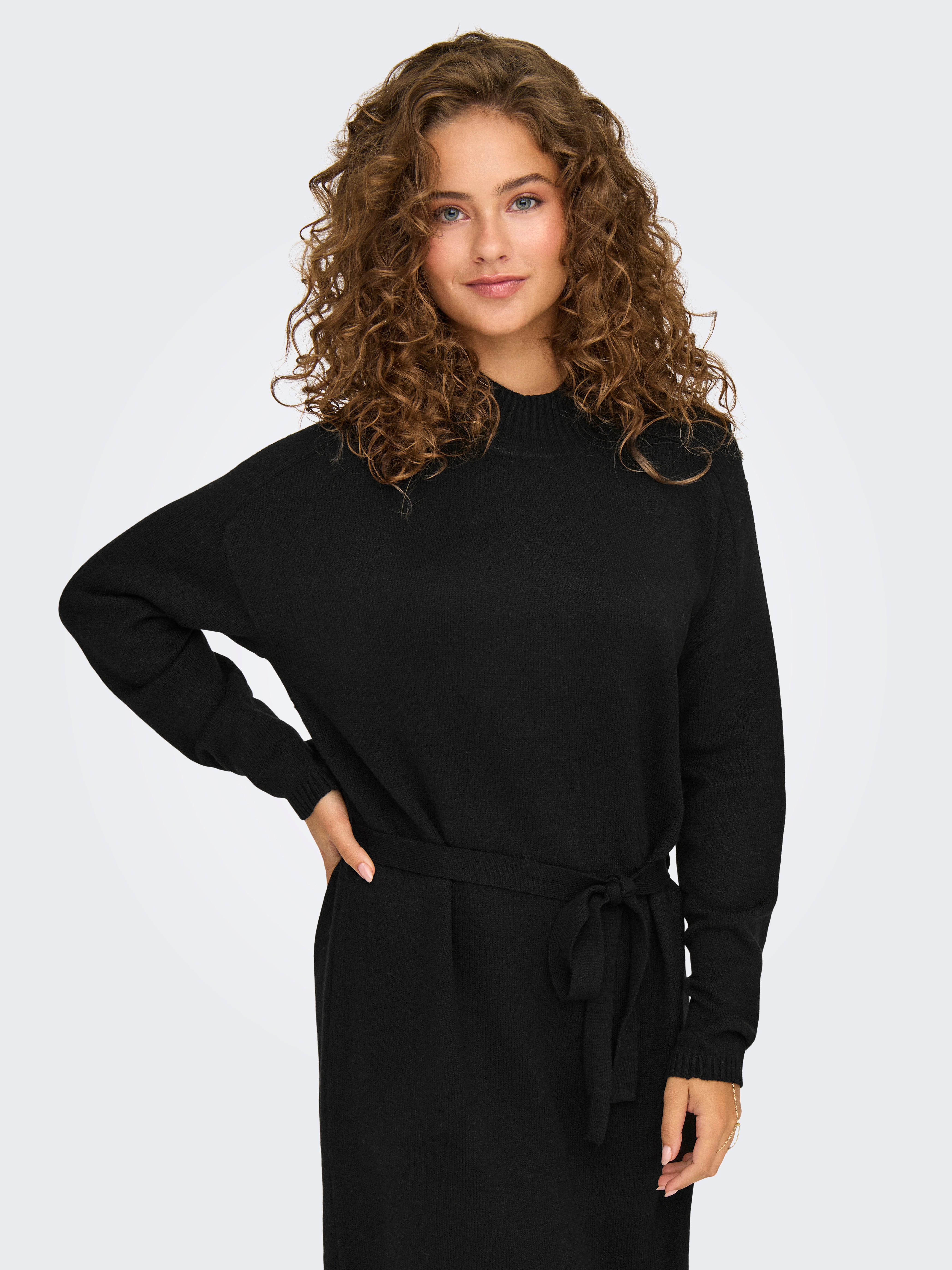ONLLEVA Langes Kleid Black