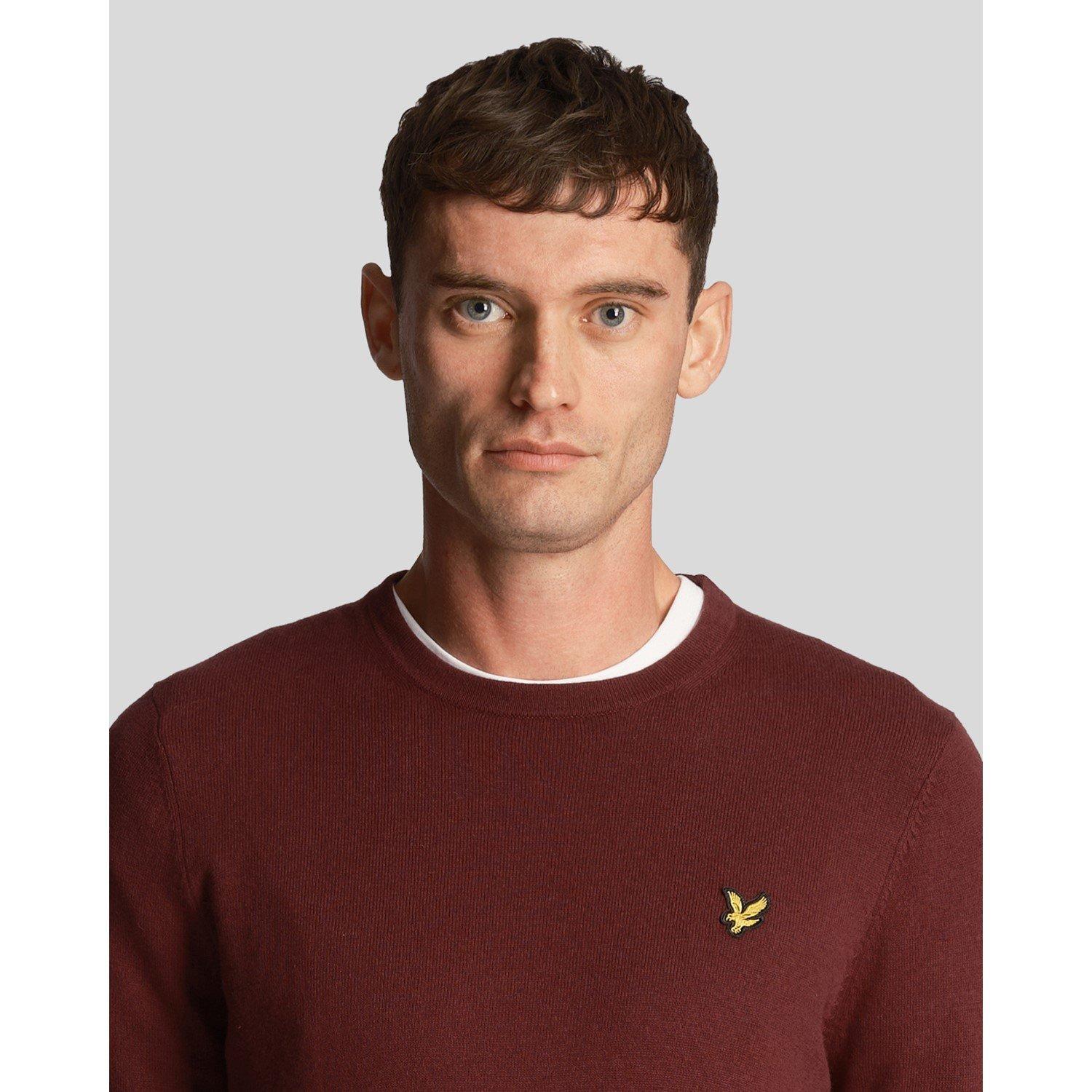 Lyle and Scott Merino Crew Knit Sweater