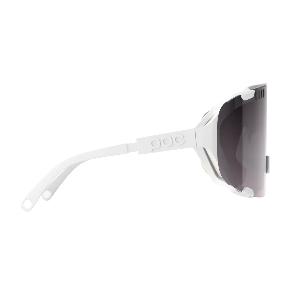 POC Devour Sport Zonnebril Wit met Trail Lens Zilver
