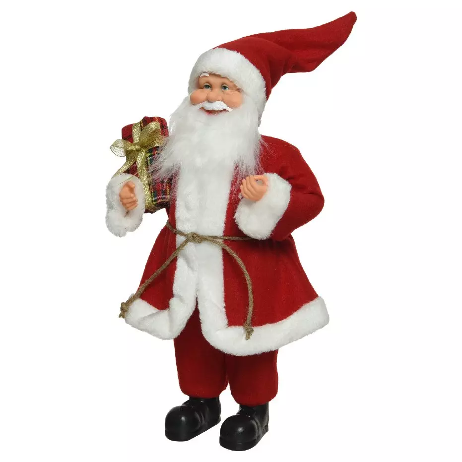Père Noël déco Traditionnel (H60 cm) Stan