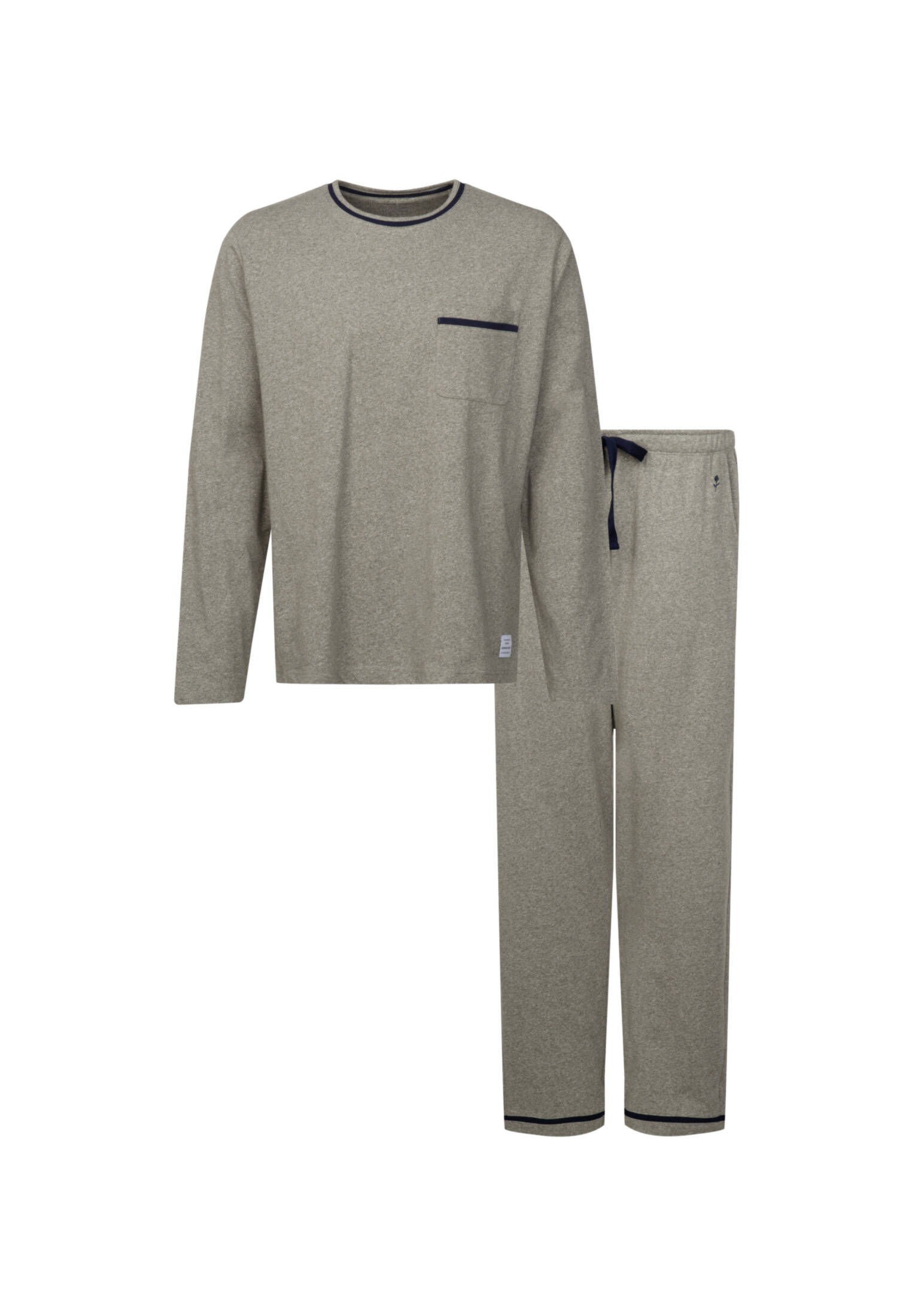 Seidensticker| Herren Pyjama Schwarze Rose