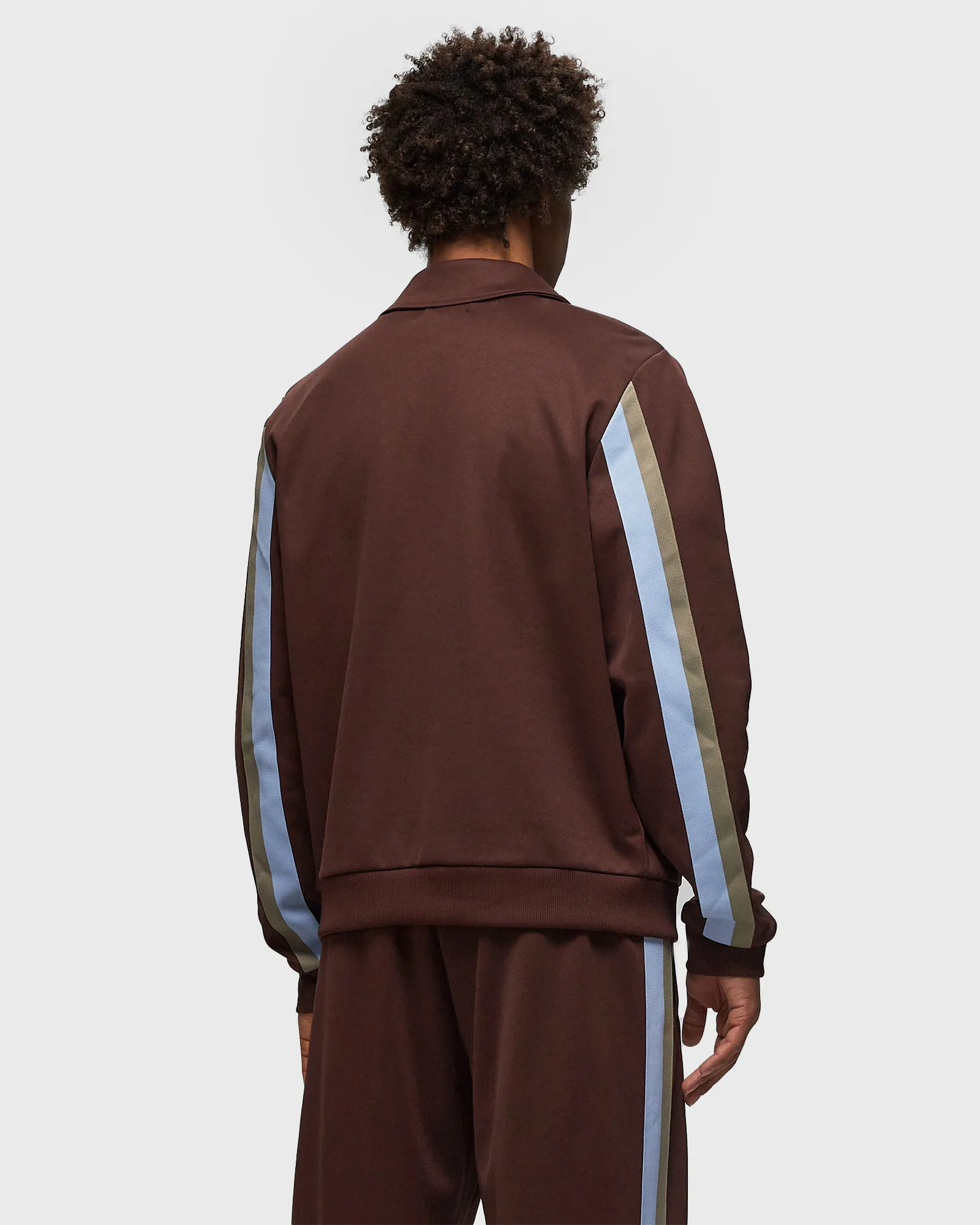 Fred Perry Tape Detail Collared Track Jkt