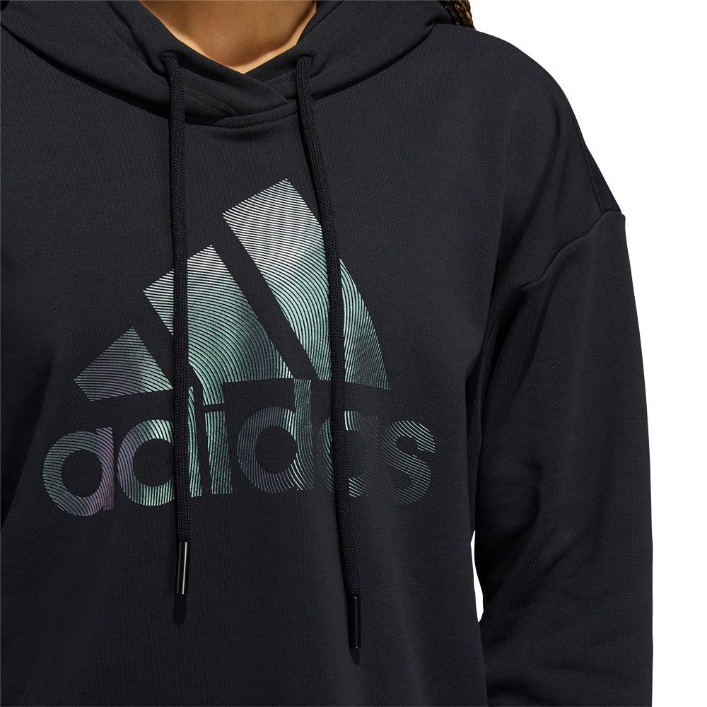 adidas Holiday Graphic Hoodie Damen schwarz