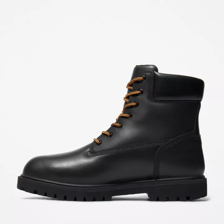 Bottine de travail imperméable Timberland PRO emblématique à embout de sécurité en alliage pour homme en noir