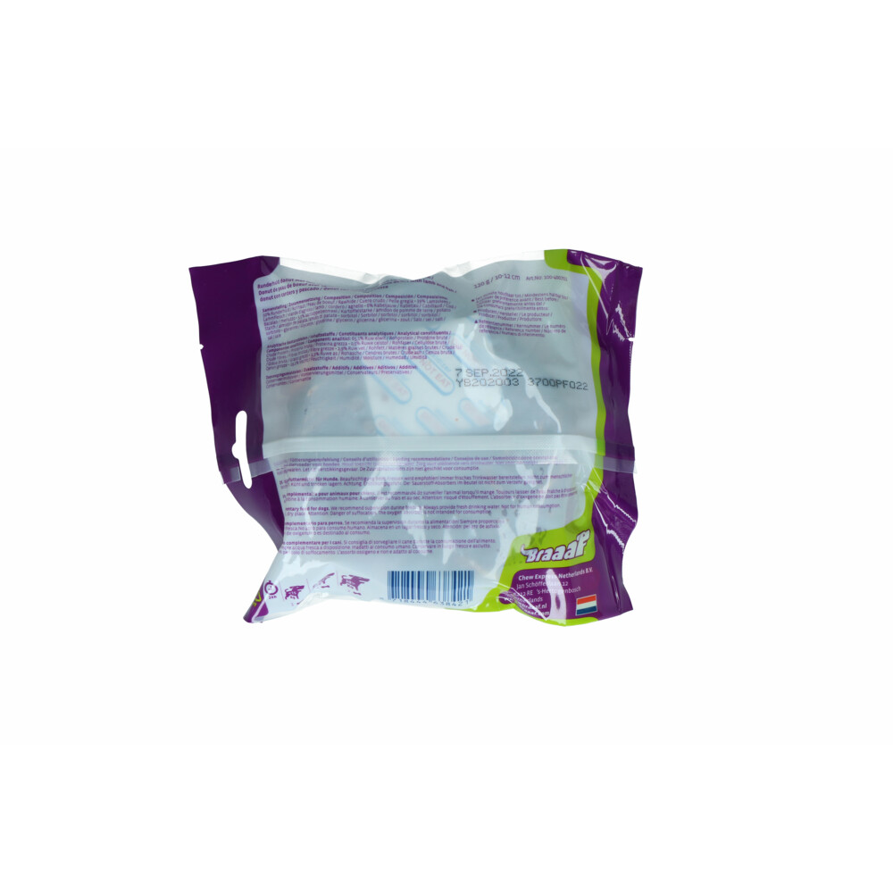 Braaaf Donut 10-12 cm Lam - Vis120 gr