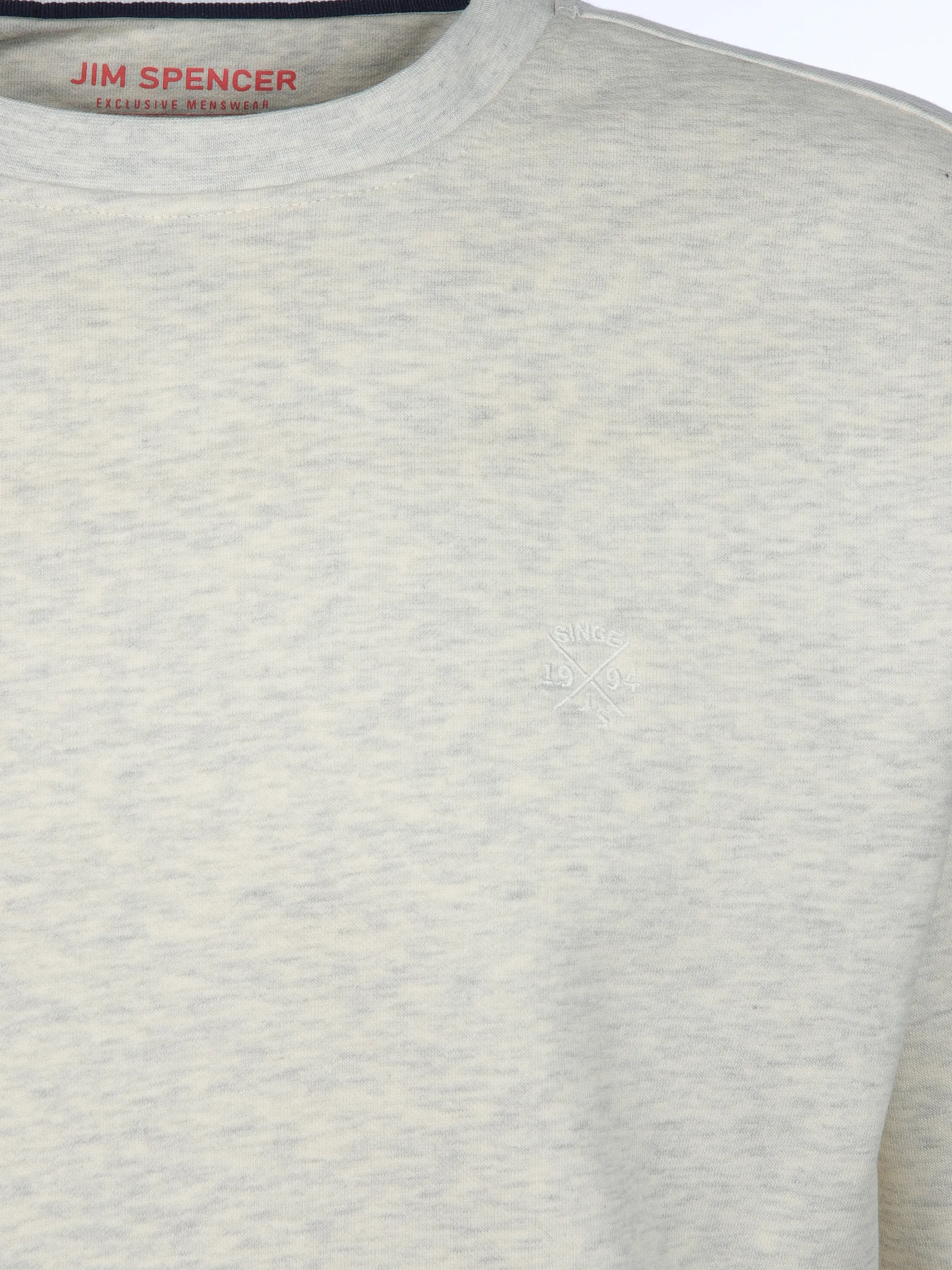 Herren Sweatshirt in melierter Optik