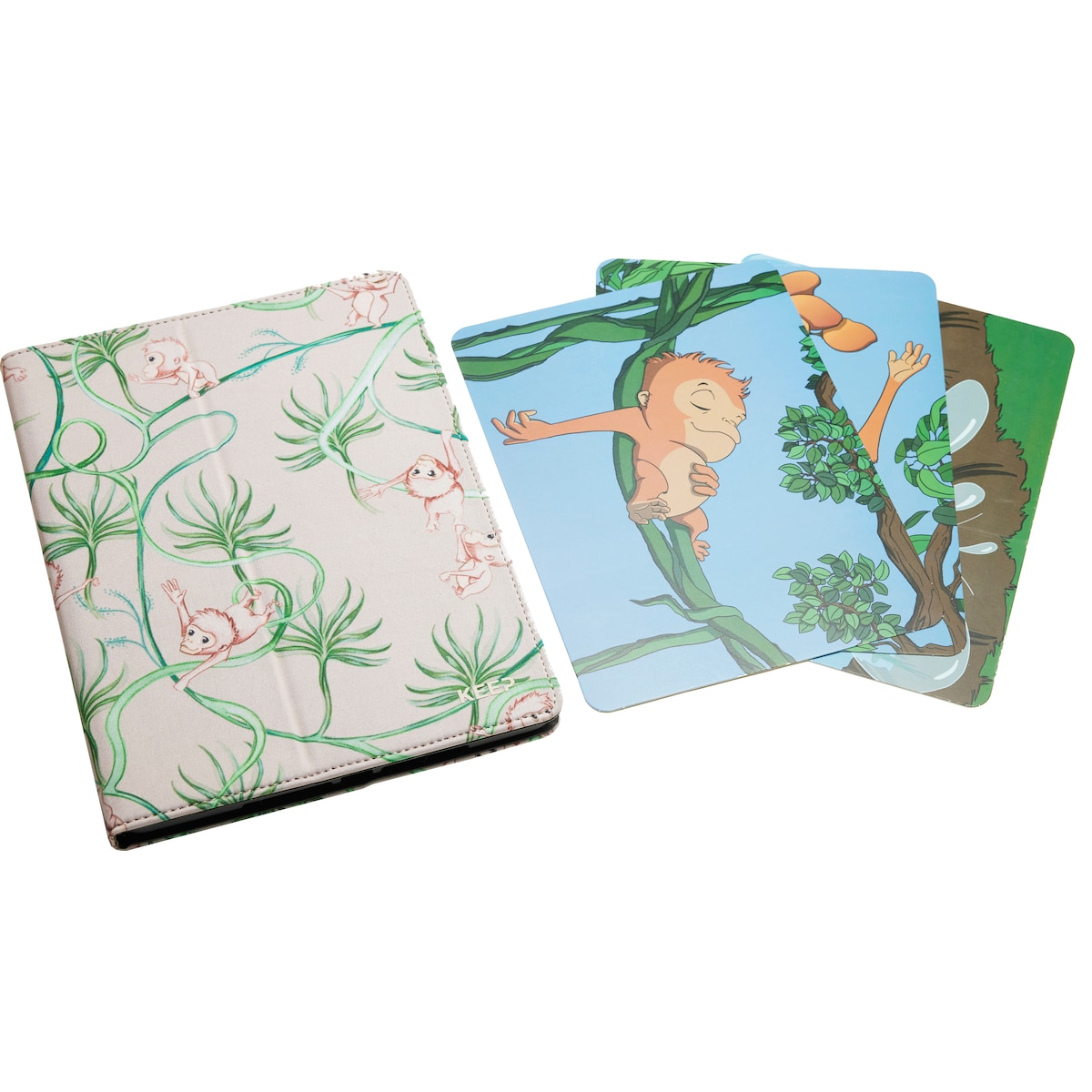 KEEP iPad 10,2” / iPad Air 10,5” deksel for barn (brun)