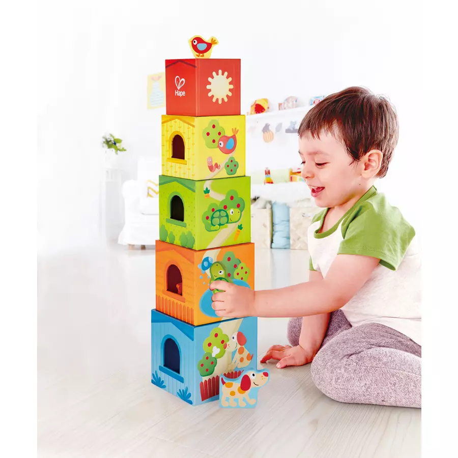 Hape Pepe & Friends Stapelturm