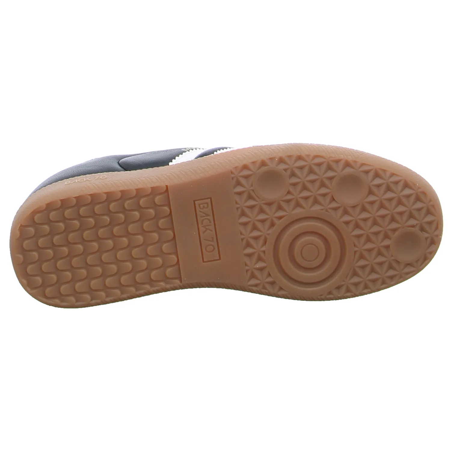 Back70 Sneaker Schwarz Leder