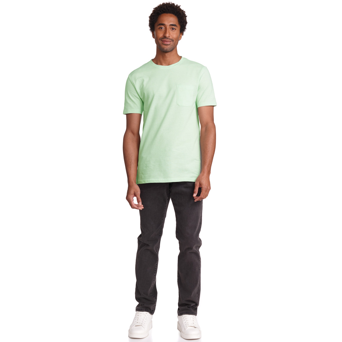 VanVaan Herren T-Shirt in Piqué-Qualität hellgrün