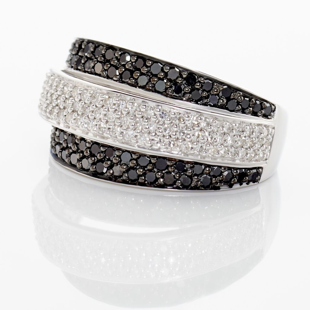 Bague Cihan Or Blanc Diamant