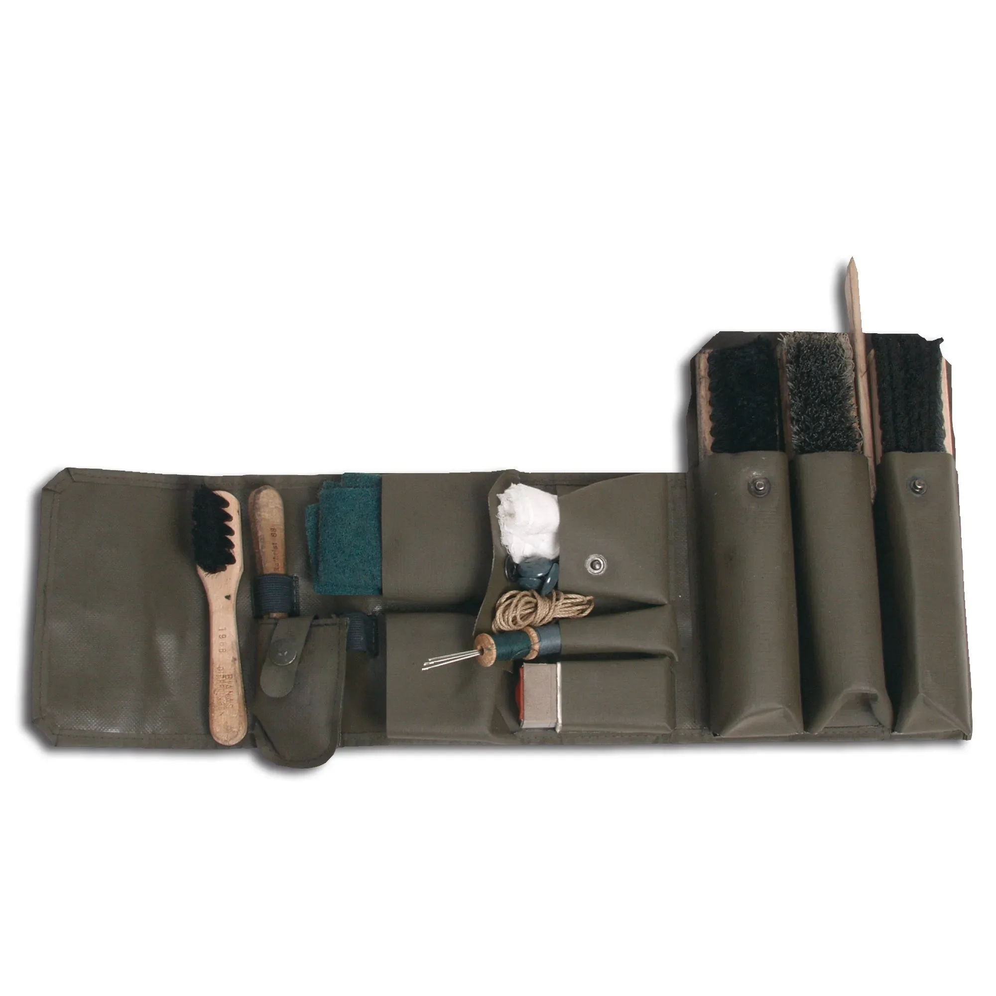Schweizer Armee -  Schweizer Schuhputzset gebraucht