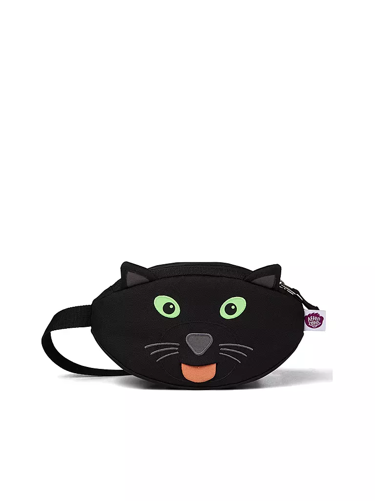 AFFENZAHN Gürteltasche - Schwarzer Panther schwarz