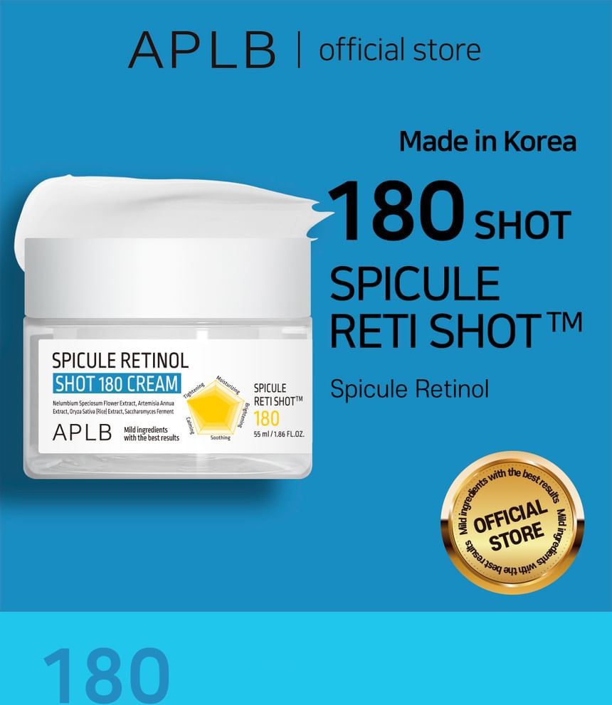 APLB - Spicule Retinol Shot 180 Crème