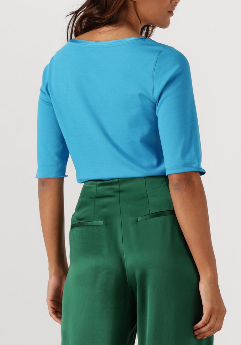 blauwe marc cain collection top zc 48.13 j15