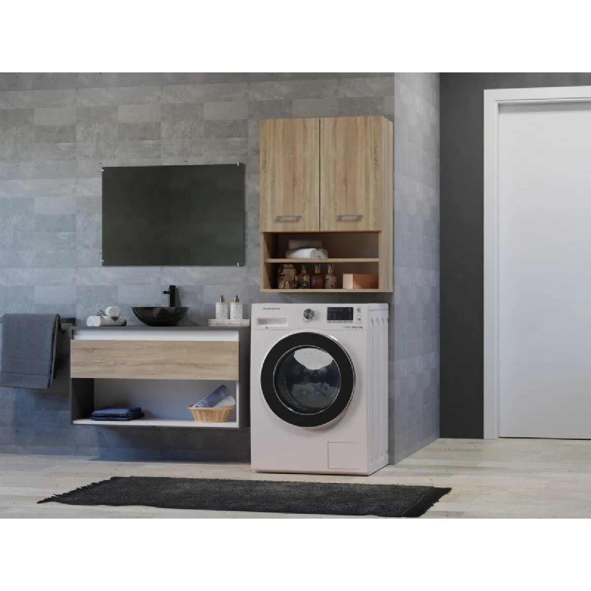 VIVALDI Etagere Salle de Bain Polly