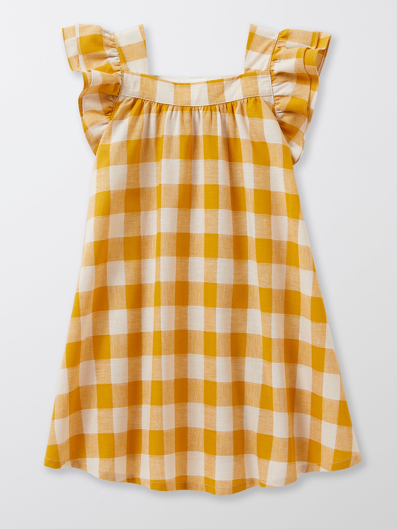 Robe vichy Fille grands carreaux