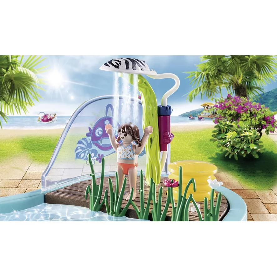 PISCINE AVEC JET D'EAU FAMILY FUN  - 70610