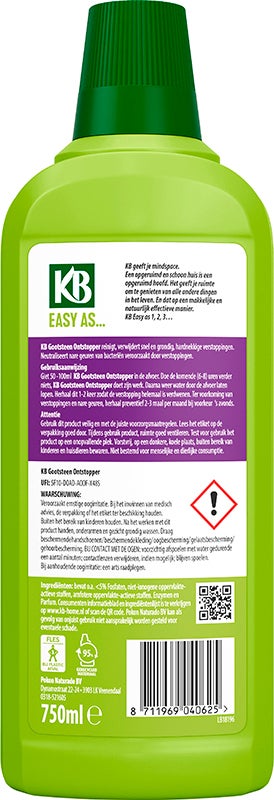 KB gootsteen ontstopper concentraat 750 ml