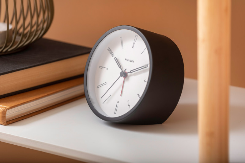 Alarm Clock Belle Numbers KA5915BK Black