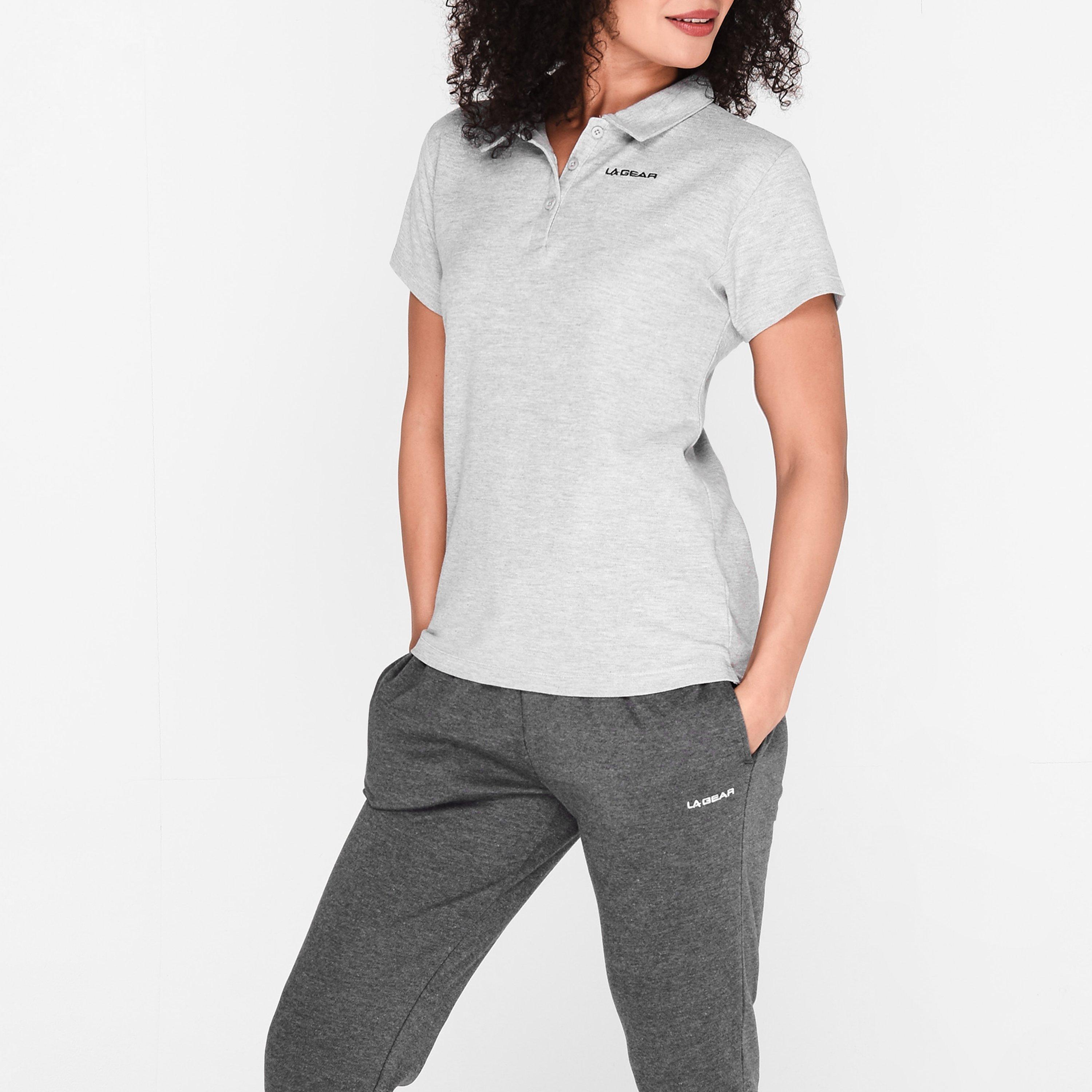LA Gear LA Pique Polo Shirt Ladies