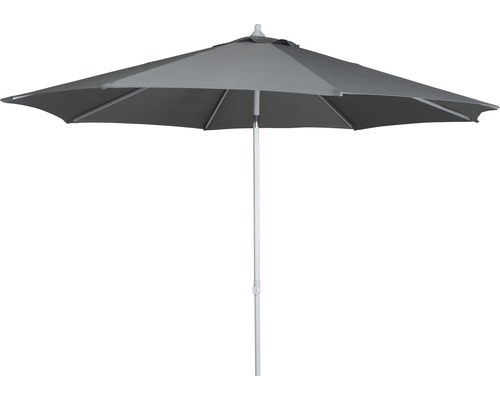 Siena Garden Push-Up Parasol Ø 300 cm Polyester 180 g/m² grijs