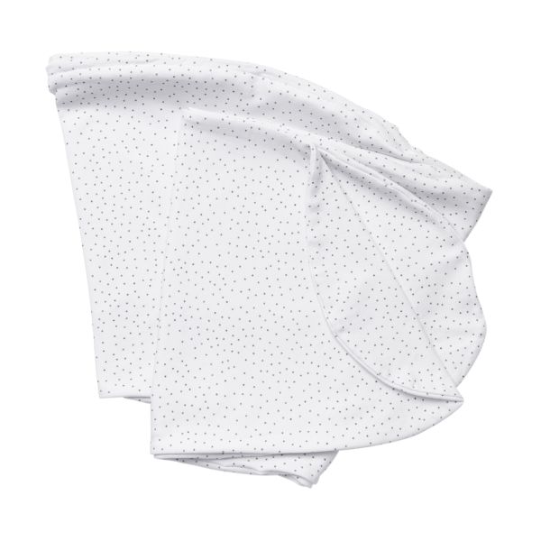 Doomoo Buddy Pillow Cover Silver Dots