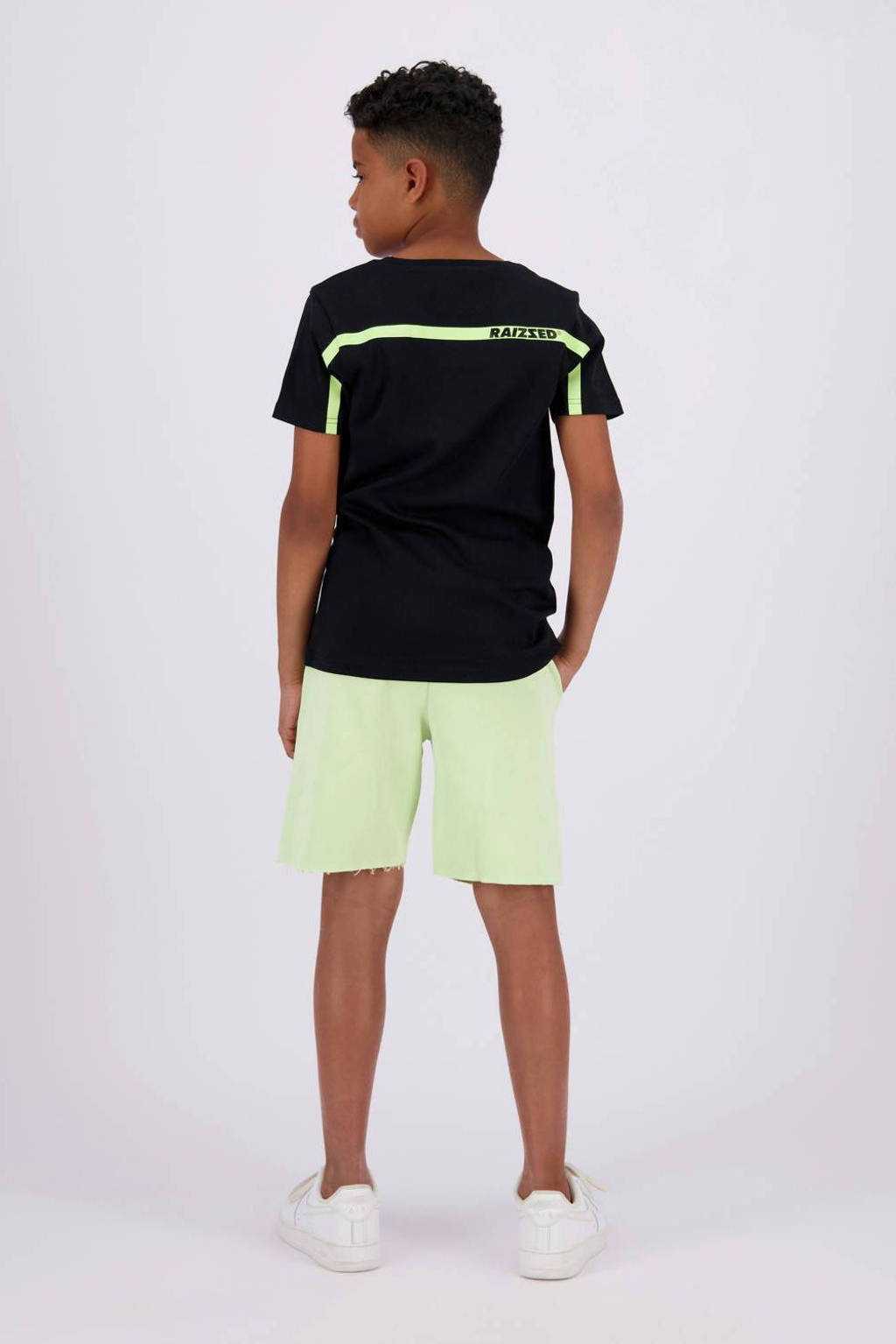 Raizzed T-shirt Bannu zwart/geel