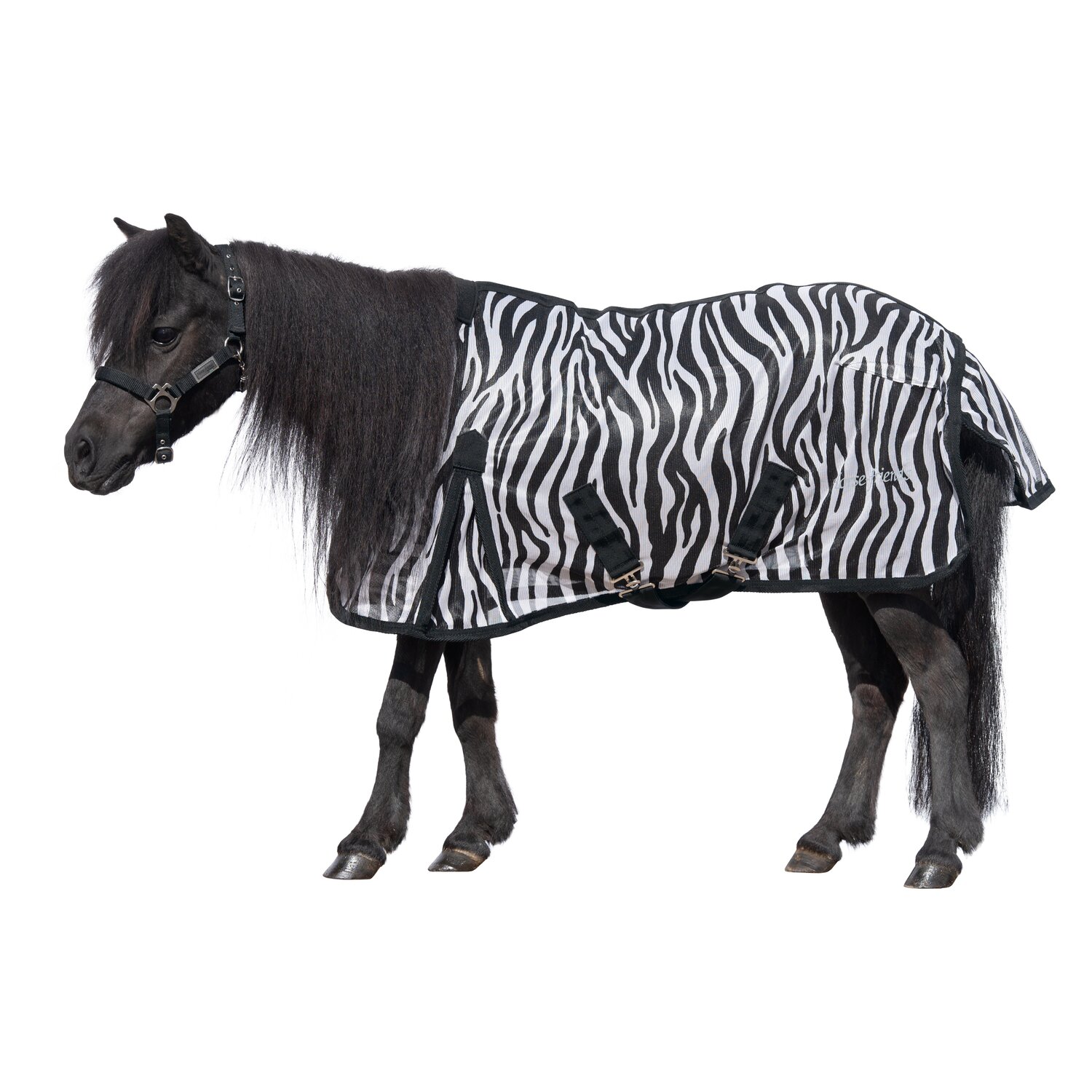 Horse-friends Fliegendecke für Shetty und Pony  - zebra