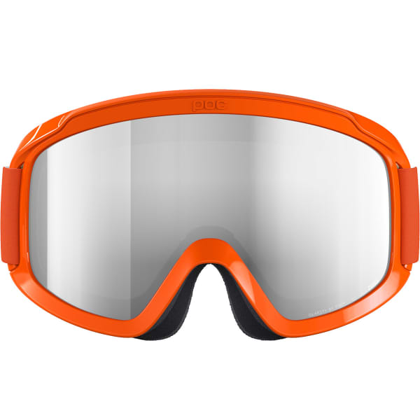 Masque de ski POC POCITO OPSIN FLUORESCENT ORANGE/PARTLY SUNNY SILVER