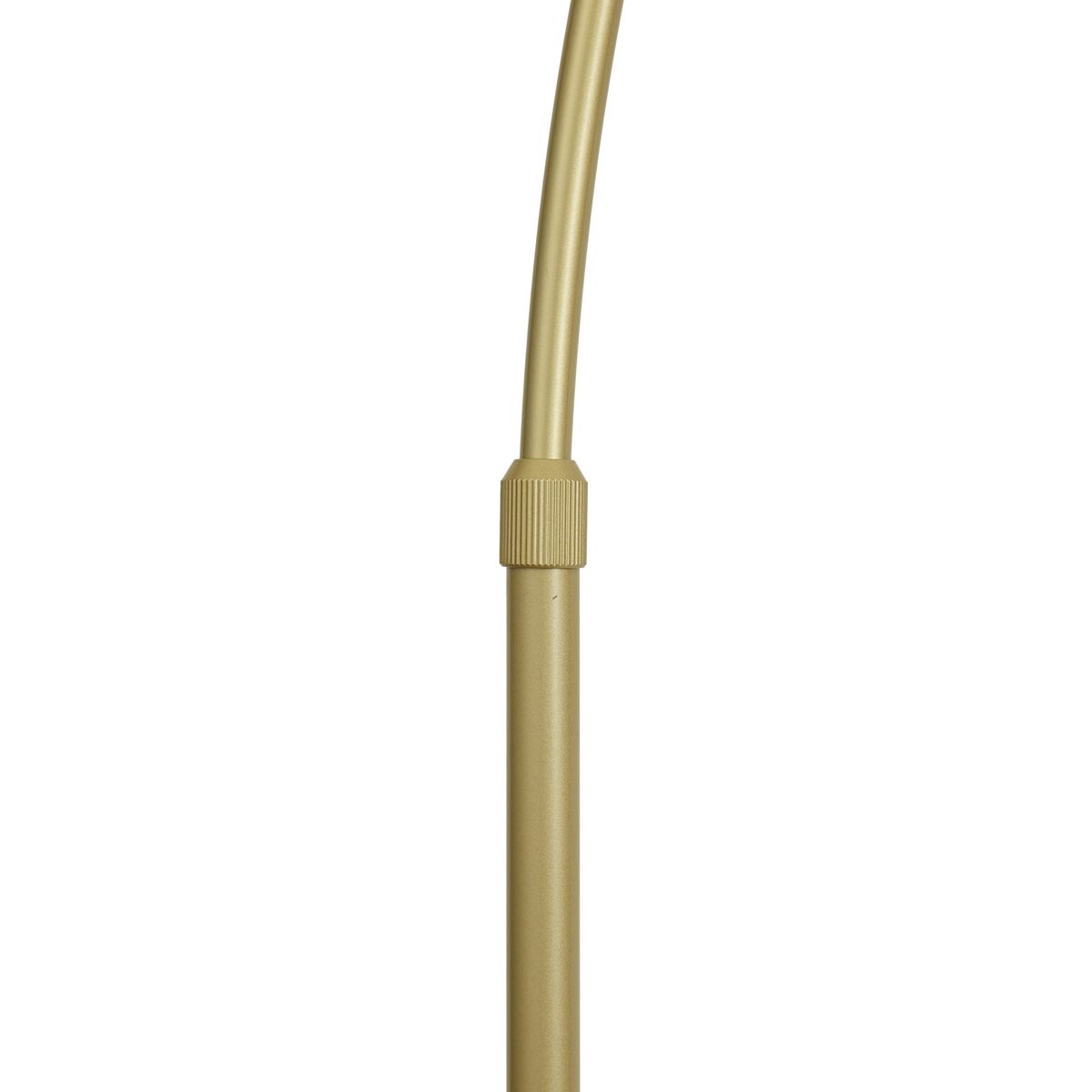 Design booglamp goud incl. LED 3-staps dimbaar - Anello