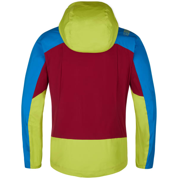 Veste softshell LA SPORTIVA CRIZZLE EVO SHELL JKT M LIME PUNCH/ELECTRIC BLUE