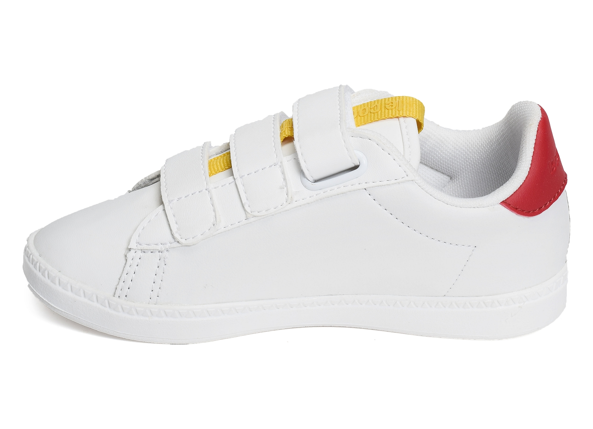 Courtset ps sport blanc rouge