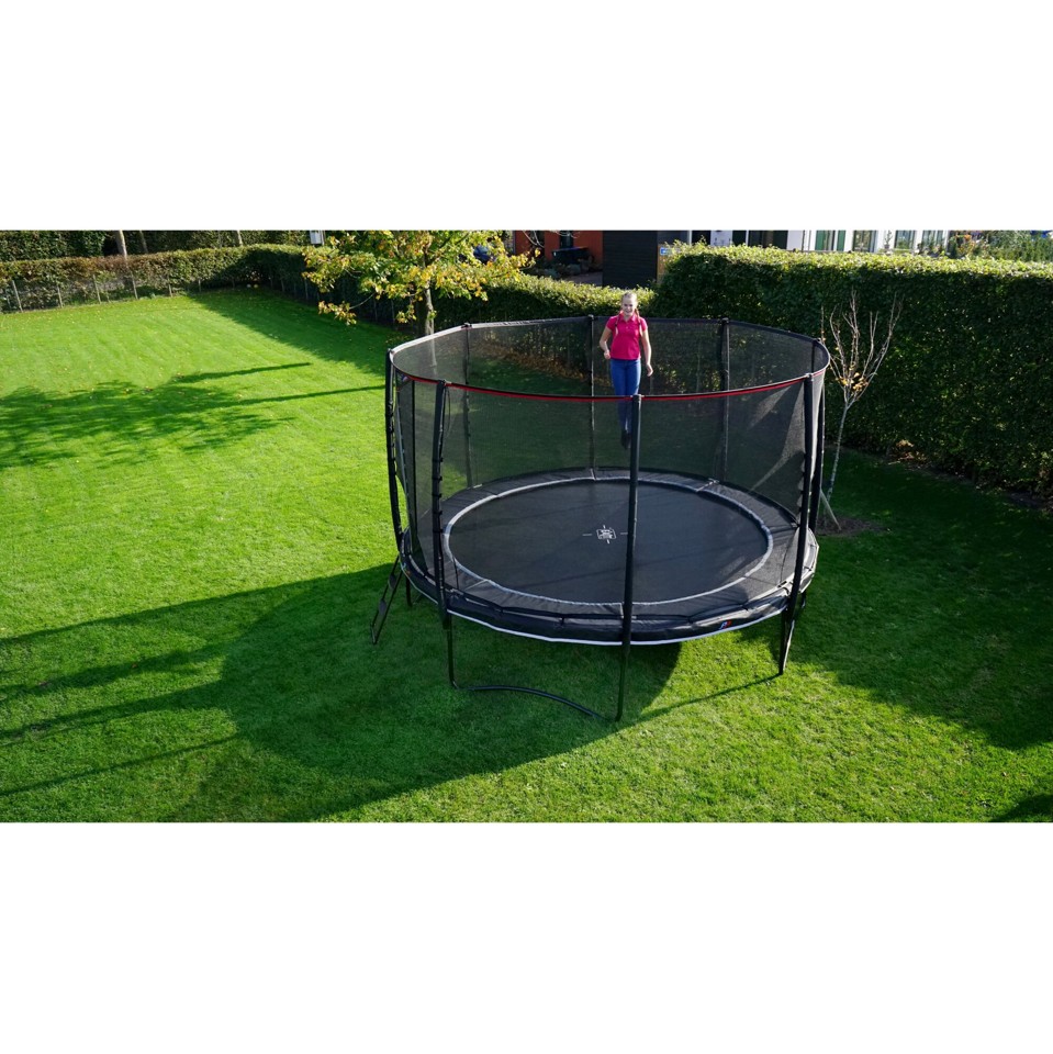 EXIT - PeakPro Trampolin 366 cm - Sort