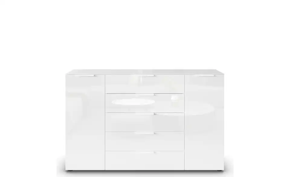 Sideboard Weiß 160 cm Weiß