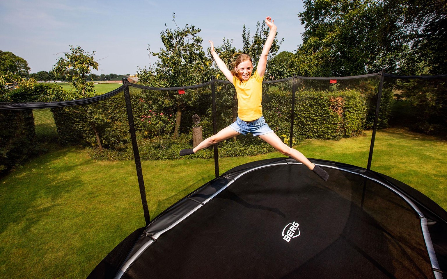 BERG - InGround Grand Favorit 520 Trampolin (Sport) - Sort