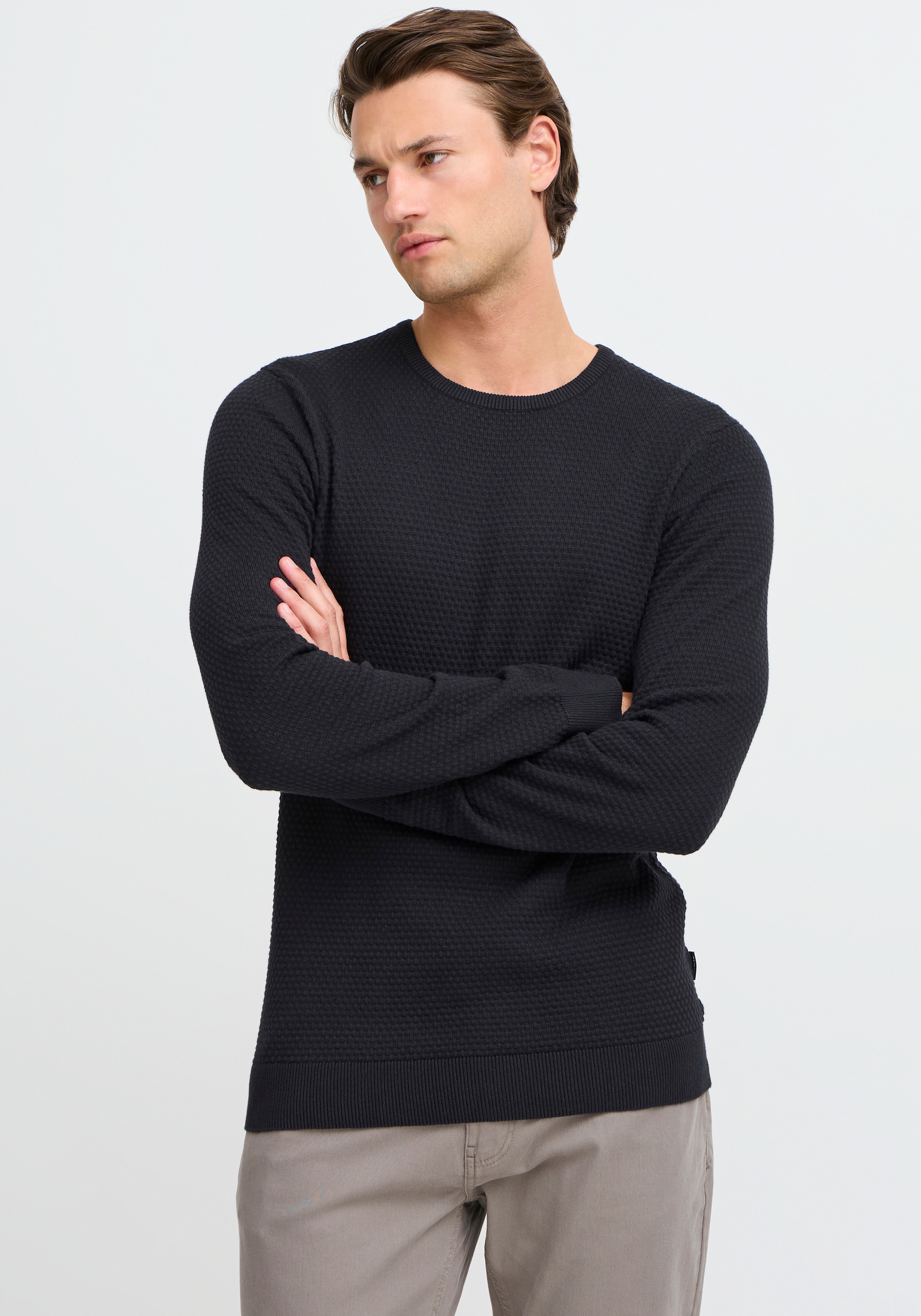 Blend Rundhalspullover »BHREDHILL crewneck«