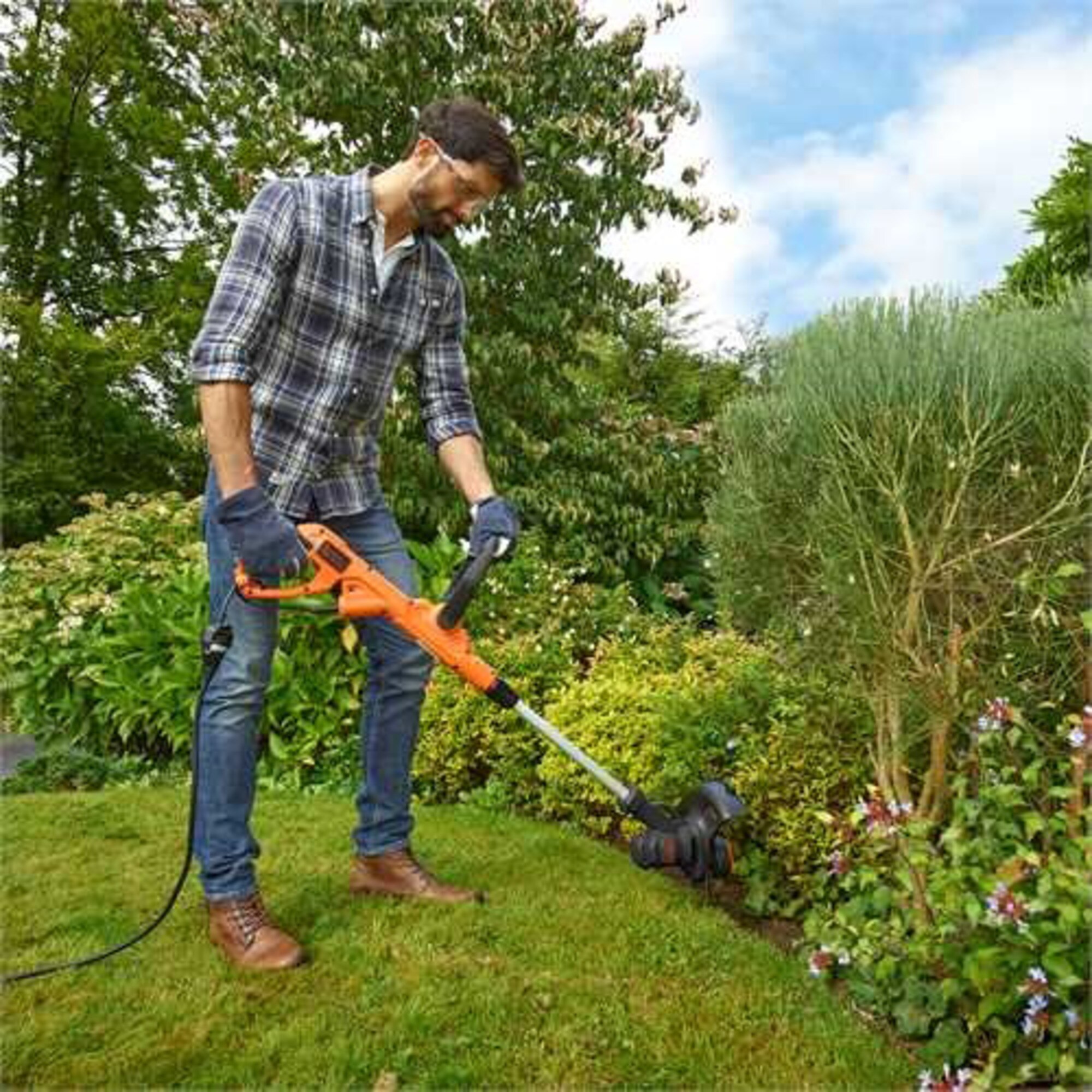 BLACK+DECKER Rasentrimmer Rasentrimmer BESTE625-QS